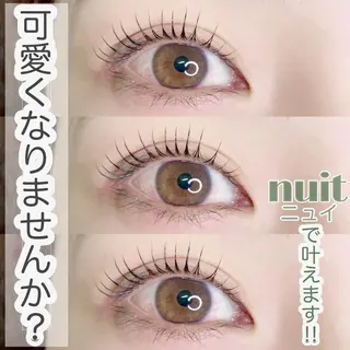 マツエク・マツパ eyelash  salon  nuit【ニュイ】所属・nuit 【ニュイ】 大宮 /　yucaのマツエク・マツパデザイン