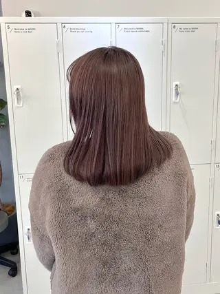 セミロング カラー MORNI所属・神原 茉依🩰🪩のヘアスタイル