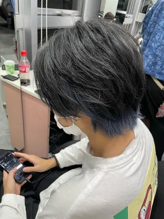 ショート カラー 吉留愛加/ 似合わせ/心斎橋のヘアスタイル