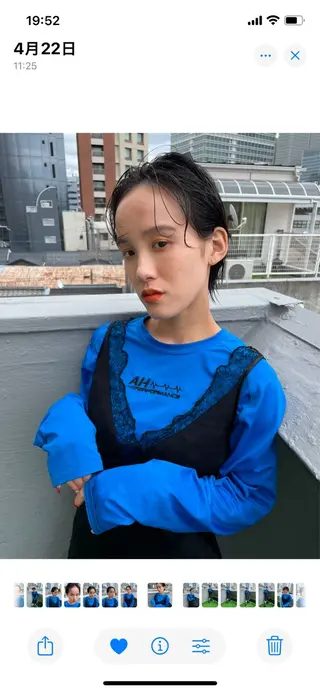 ミディアム カラー パーマ ヘアアレンジ メンズ tatsumi/ボブ ウルフ/レイヤーのヘアスタイル