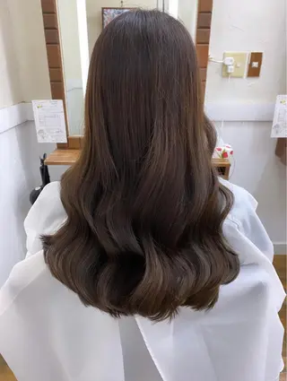 セミロング カラー アンククロス池袋店所属・アンククロス kyokaのヘアスタイル
