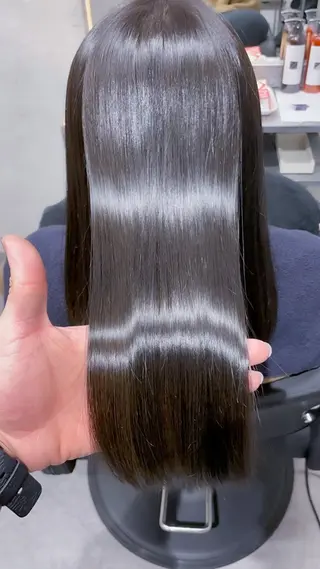 ロング 1日1名限定価格✂️ 髪質改善サロン代表谷のヘアスタイル