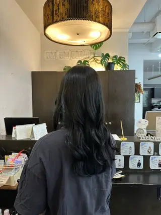 ロング 田中 桜風のヘアスタイル