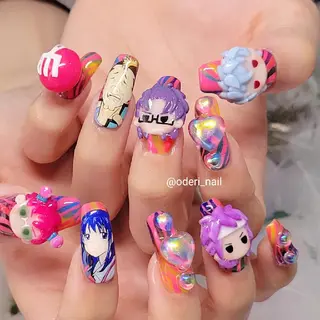 ネイル おで@ oderi_nailのネイルデザイン