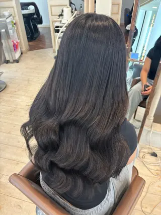 ロング シールエクステ✨️韓 国羽エクステ🪽和希のヘアスタイル