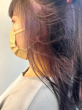 ロング 🤍韓国ヘア🇰🇷 タバタサオリ🤍のヘアスタイル