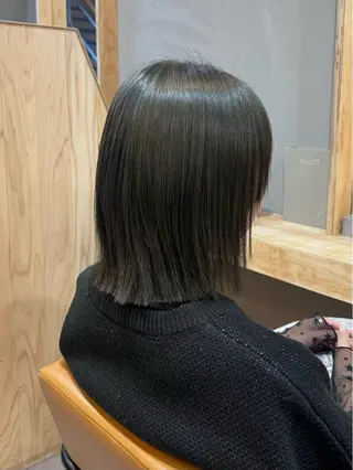 ショート カラー 神戸ボブ✂️ ioe三宮/田 伸佳のヘアスタイル