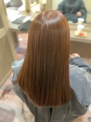 ロング 大塚 夕貴のヘアスタイル