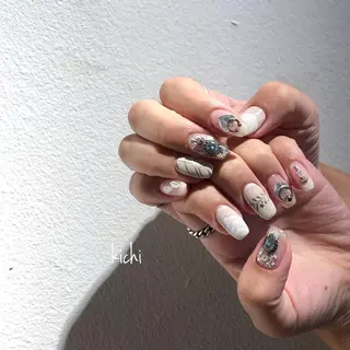 ネイル kichi･:* みじゅのネイルデザイン
