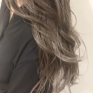 ミディアム カラー AMI Hair  supply所属・髪質改善カラー 韓国風レイヤーのヘアスタイル