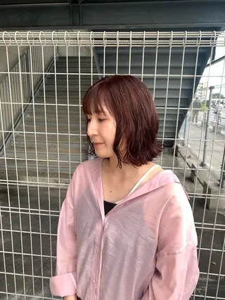 カラー Niina→ anan AVEDAのヘアスタイル