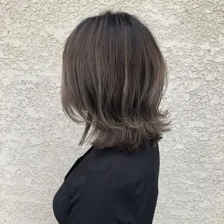 ミディアム カラー パーマ ヘアアレンジ メンズ キッズ マツエク・マツパ Luela堅田所属・田中 裕士のヘアスタイル