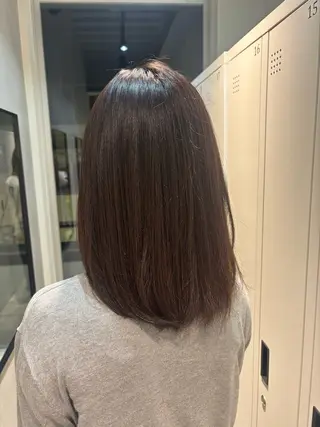 ミディアム unami omotesando所属・艶髪໒꒱/透明感 カラー🍀_そら🪽のヘアスタイル