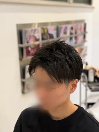 ショート メンズ サンクエスト みずほ台所属・齋藤 大地のヘアスタイル