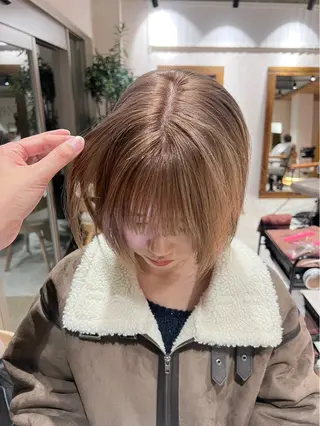 ショート トレンドレイヤー🫧 /髪質改善✨TOWAのヘアスタイル