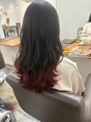 ロング カラー 美容室キートス所属・岩井 七香のヘアスタイル