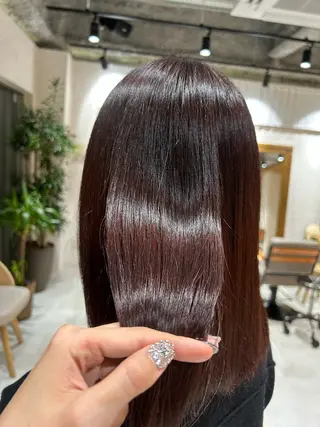 ミディアム カラー 🌷横浜/レイヤー /艶カラー🌷のヘアスタイル