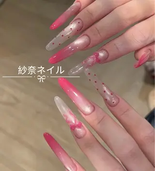 ネイル 纱 奈のネイルデザイン