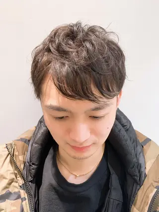 パーマ メンズ 🦖鶴岡香純🦖 育休中のヘアスタイル