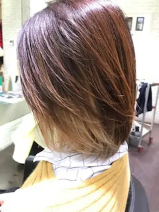 ショート カラー 西山 恵太郎のヘアスタイル