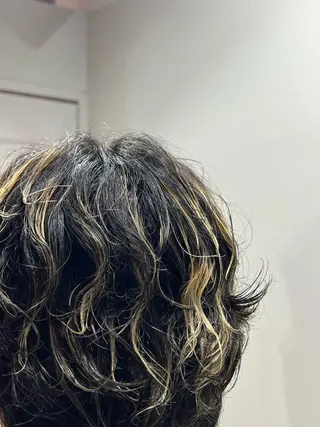 パーマ メンズ kei/透明感カラー /縮毛矯正/メンズのヘアスタイル