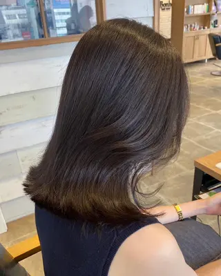 ミディアム カラー La bonheur hair reve 池袋店所属・🐈‍⬛ マナカ🐈‍⬛のヘアスタイル