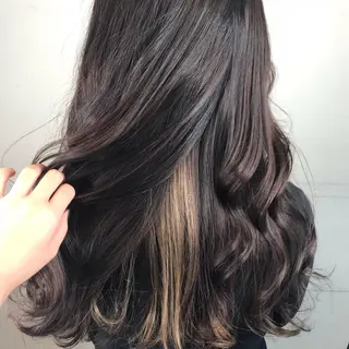 ロング カラー knock【ノック】所属・烏丸韓国ヘア🇰🇷 ayaka🎀のヘアスタイル