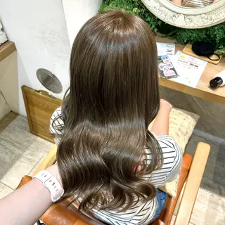 ロング カラー 韓国レイヤー 暖色カラー/さくらのヘアスタイル