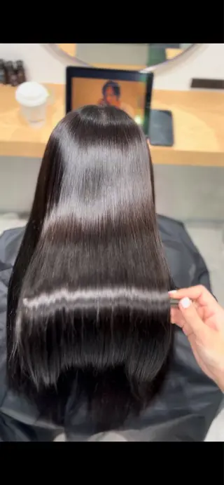 ロング RAF TOKYO 薬院店所属・福岡【髪質改善】 艶カラー/ MIHOのヘアスタイル