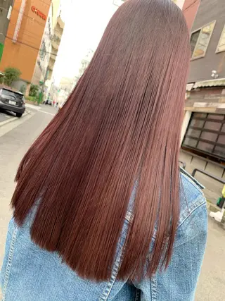 ロング カラー パーマ ヘアアレンジ メンズ キッズ ネイル マツエク・マツパ 架空〜KAQU〜所属・【clan】 NOGAMIのヘアスタイル