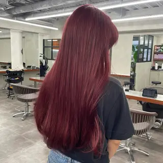 ロング カラー 🍒暖色カラー🍒 渋谷/YUUのヘアスタイル