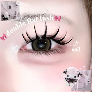 マツエク・マツパ FaB 千葉店所属・🩶LEDエクステ& 上下パーマRAN🪽のマツエク・マツパデザイン