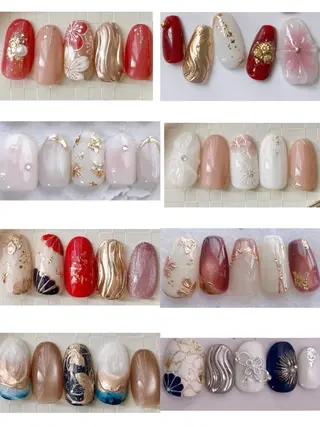 ネイル flora所属・NAILS Soraのネイルデザイン