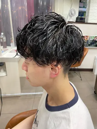 ショート カラー パーマ 🔅PARS bis Futaba🔆のヘアスタイル