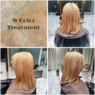 セミロング カラー Ash西葛西 /momijiのヘアスタイル