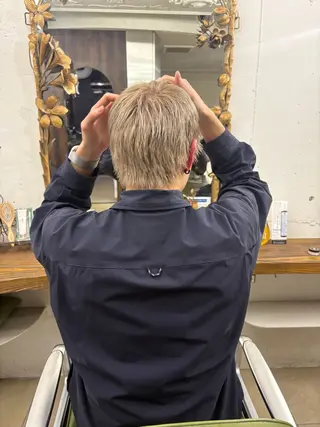 ショート of hair所属・トダカ イクミのヘアスタイル