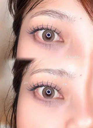 マツエク・マツパ Olivia 遠藤のマツエク・マツパデザイン