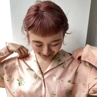 ミディアム カラー 坂本 圭太朗のヘアスタイル