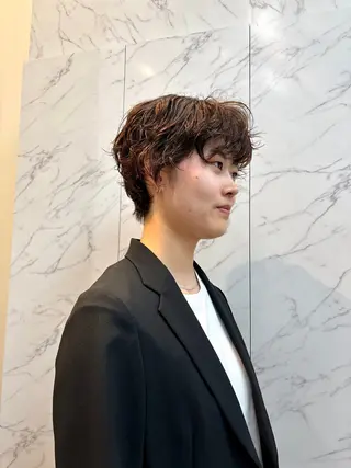 ショート miu /透明感カラーのヘアスタイル