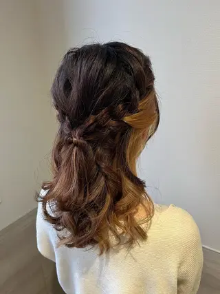 ミディアム ヘアアレンジ tomida yukiの眉毛・アイブロウイメージ