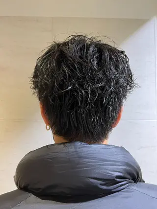 メンズ 糟谷 慈英のヘアスタイル