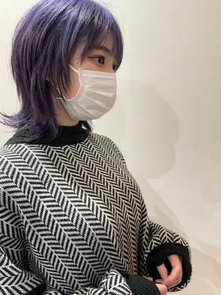 ショート 🐬脱白髪染めカラー 清水大世🐬のヘアスタイル