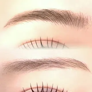 アイブロウ EILIS&EYE所属・束感 似合わせ🫧 AIRI˚✧₊のマツエク・マツパデザイン