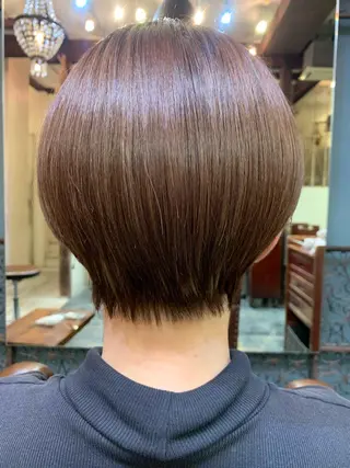 ショート 高リピート/レイヤー 骨格似合わせ/色持ちのヘアスタイル