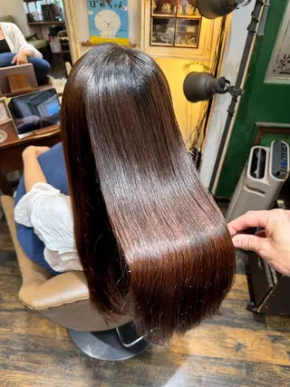 ロング 飯田 実歩(じっぽ)のヘアスタイル