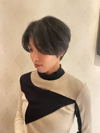 ショート 鶴岡で縮毛矯正なら お任せ！ハヤシナオミのヘアスタイル