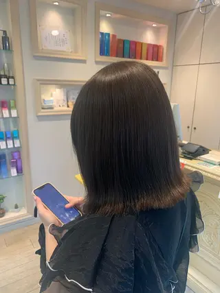 カラー rio/ボブ /ブリーチカラー🫧のヘアスタイル