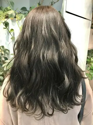 セミロング カラー Utata  literie所属・🌷小野田 睦🌷のヘアスタイル