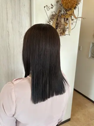 ミディアム カラー GrassHair石垣店所属・衛藤 澄玲のヘアスタイル