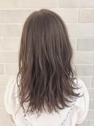 セミロング カラー ✂︎マンツーマン施術 ａｙｅ✂︎のヘアスタイル